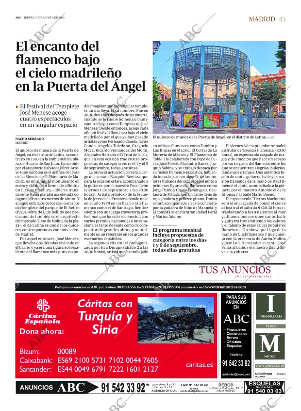 ABC MADRID 31-08-2023 página 43
