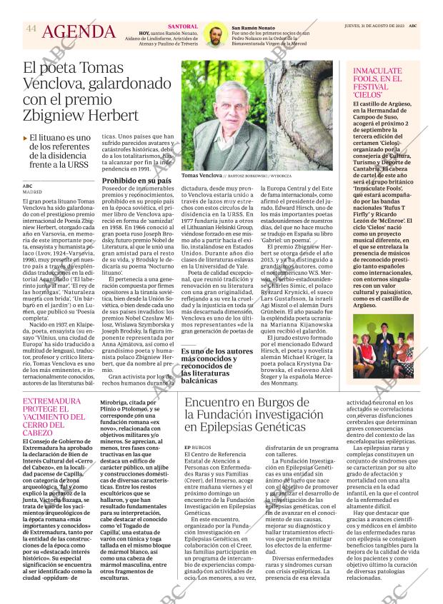 ABC MADRID 31-08-2023 página 44