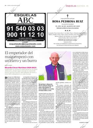 ABC MADRID 31-08-2023 página 45