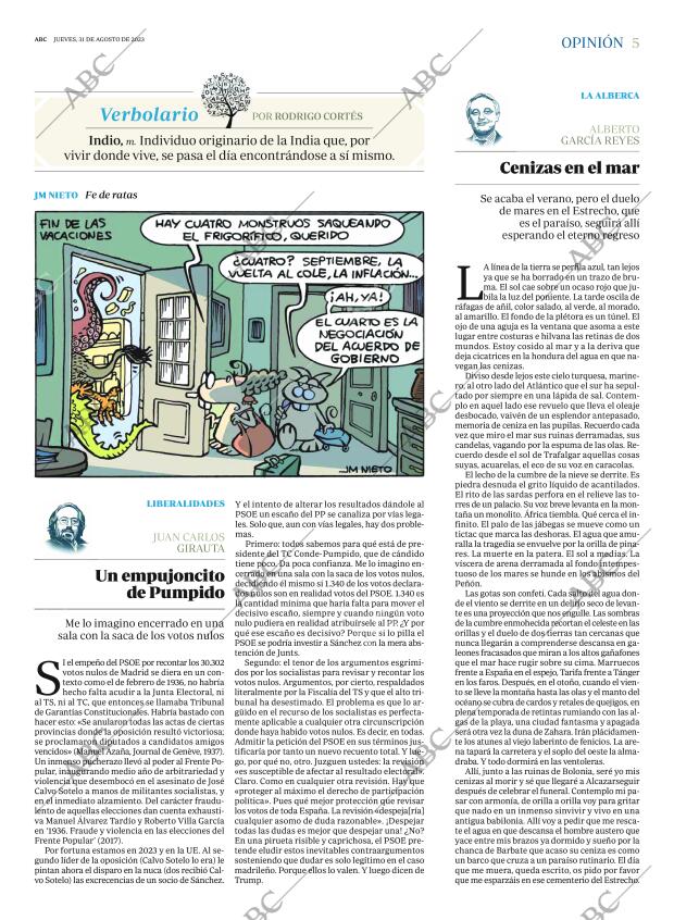 ABC MADRID 31-08-2023 página 5