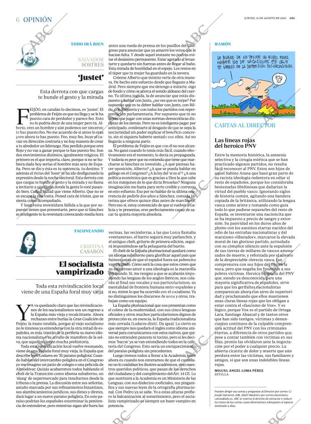 ABC MADRID 31-08-2023 página 6