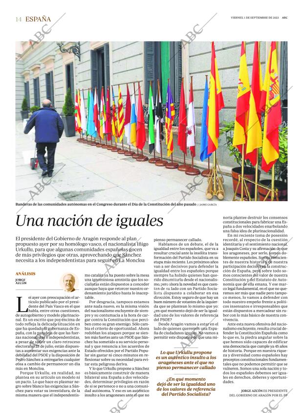 ABC MADRID 01-09-2023 página 14