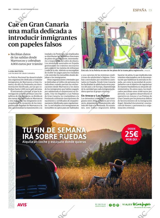 ABC MADRID 01-09-2023 página 19