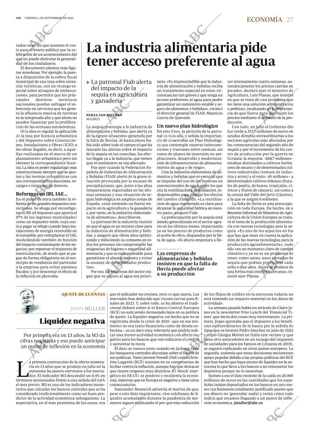 ABC MADRID 01-09-2023 página 27