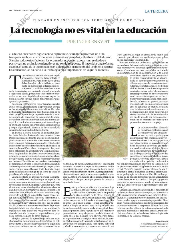 ABC MADRID 01-09-2023 página 3