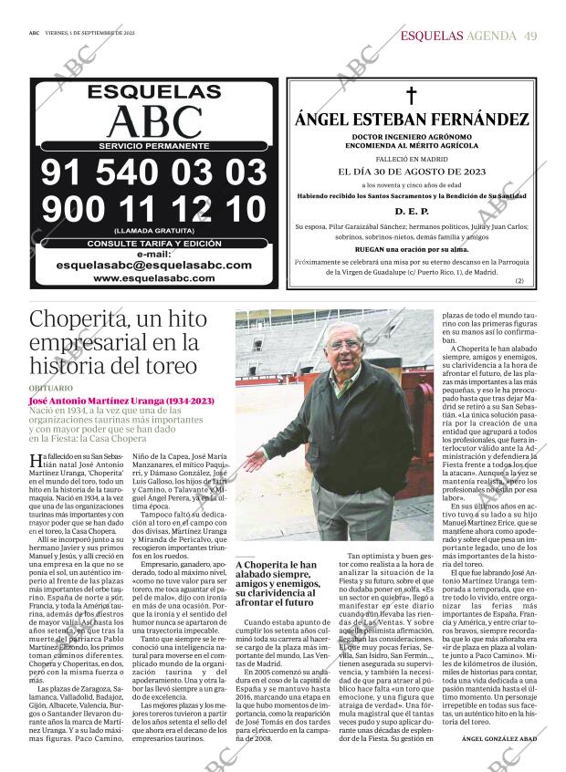 ABC MADRID 01-09-2023 página 49