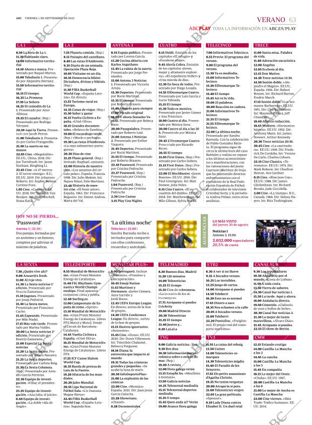 ABC MADRID 01-09-2023 página 63