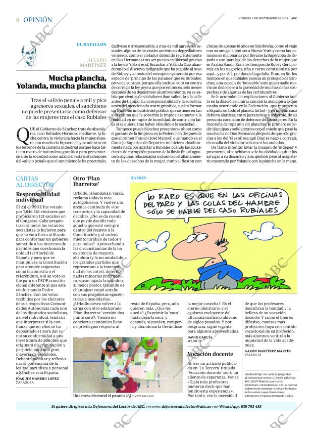 ABC MADRID 01-09-2023 página 8