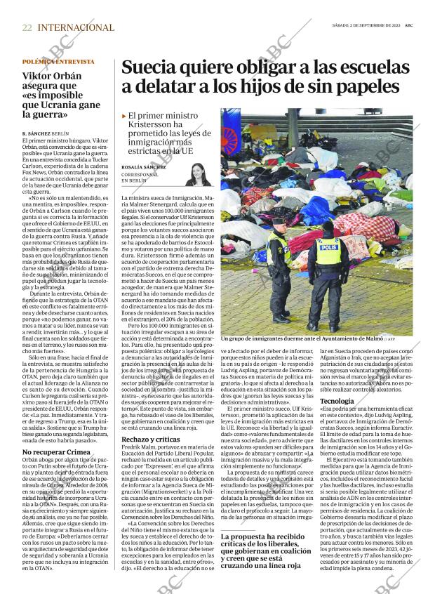 ABC MADRID 02-09-2023 página 22