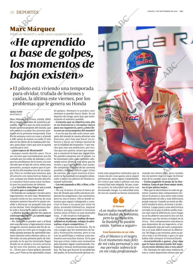 ABC MADRID 02-09-2023 página 38