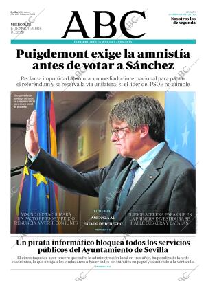 ABC SEVILLA 06-09-2023 página 1