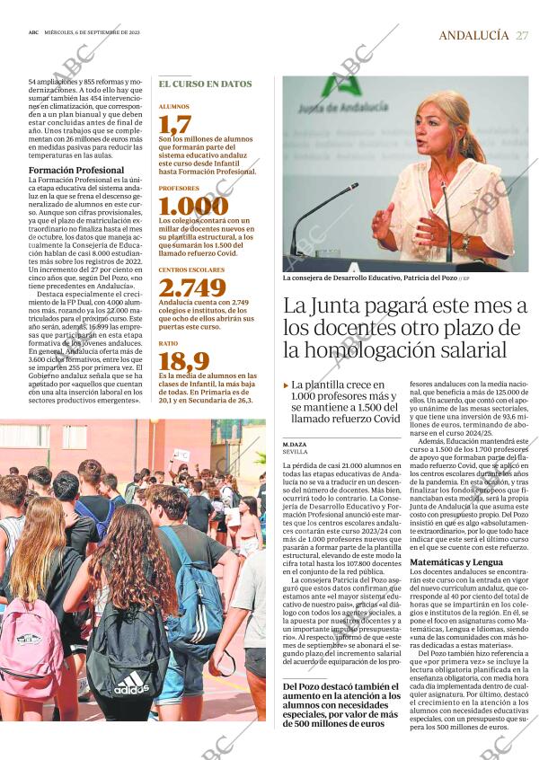 ABC SEVILLA 06-09-2023 página 27