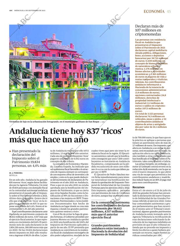 ABC SEVILLA 06-09-2023 página 45