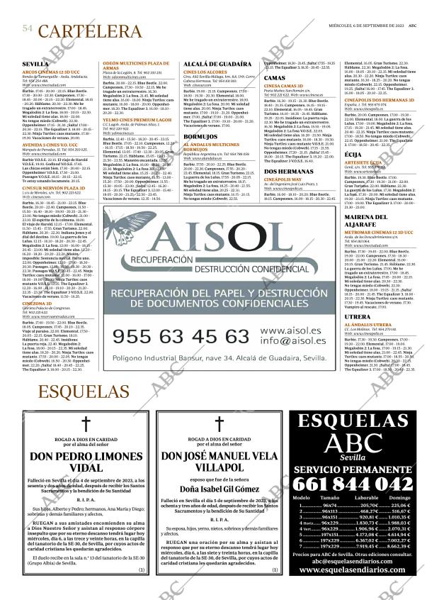 ABC SEVILLA 06-09-2023 página 54