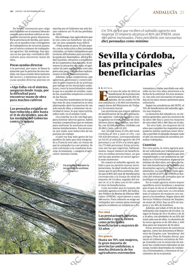 ABC SEVILLA 07-09-2023 página 25