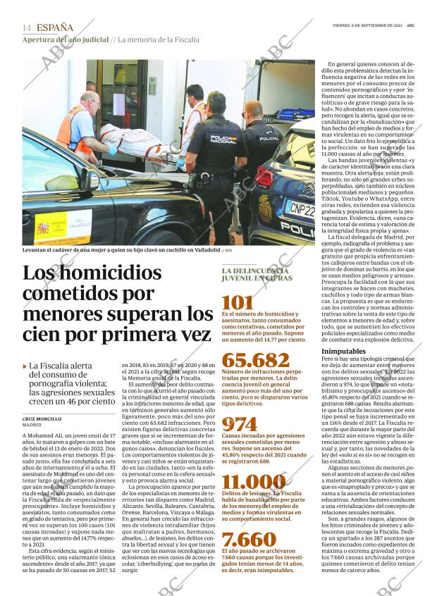 ABC MADRID 08-09-2023 página 14