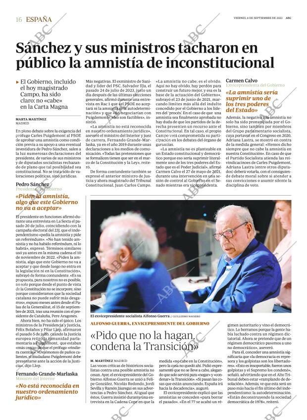 ABC MADRID 08-09-2023 página 16
