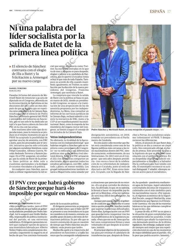 ABC MADRID 08-09-2023 página 17