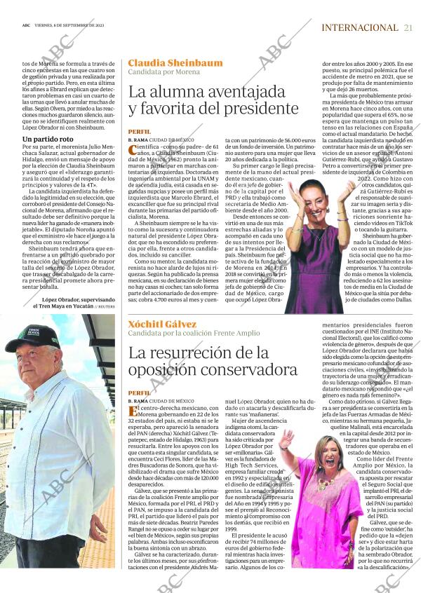 ABC MADRID 08-09-2023 página 21