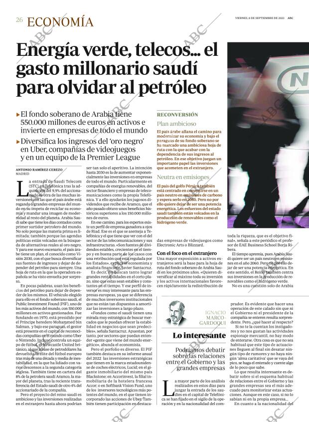 ABC MADRID 08-09-2023 página 26