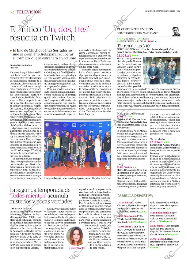 ABC MADRID 08-09-2023 página 62