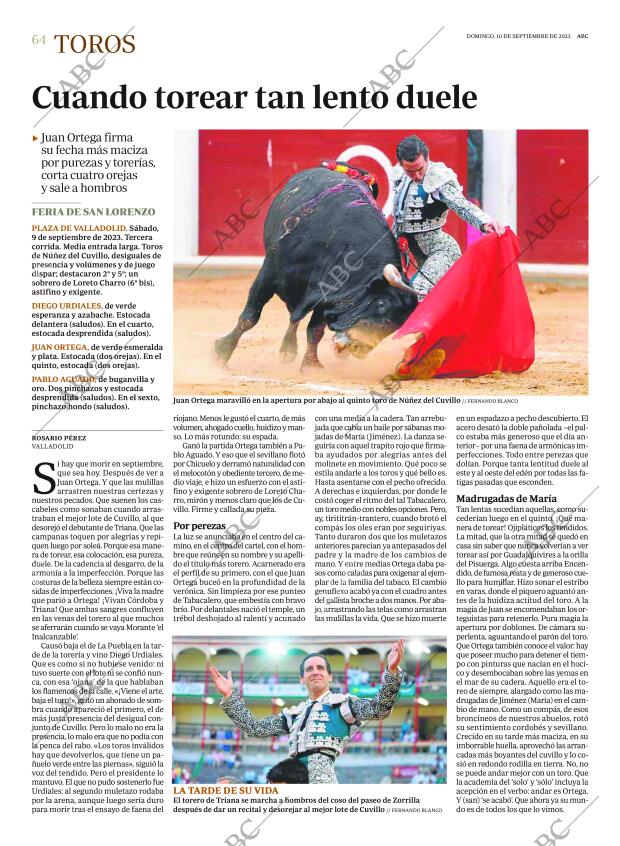 ABC SEVILLA 10-09-2023 página 64