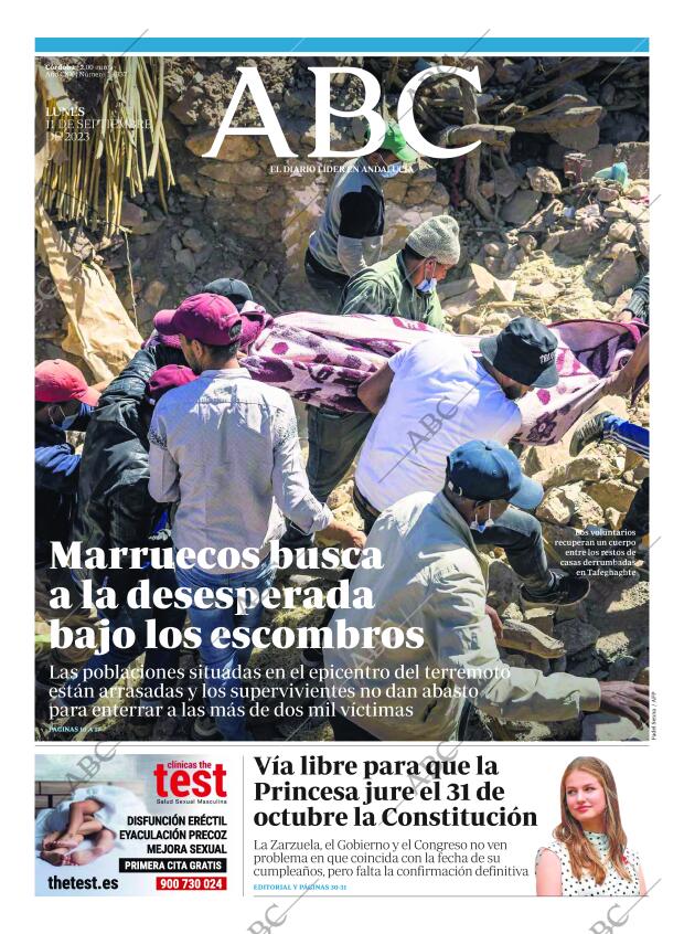 ABC CORDOBA 11-09-2023 página 1