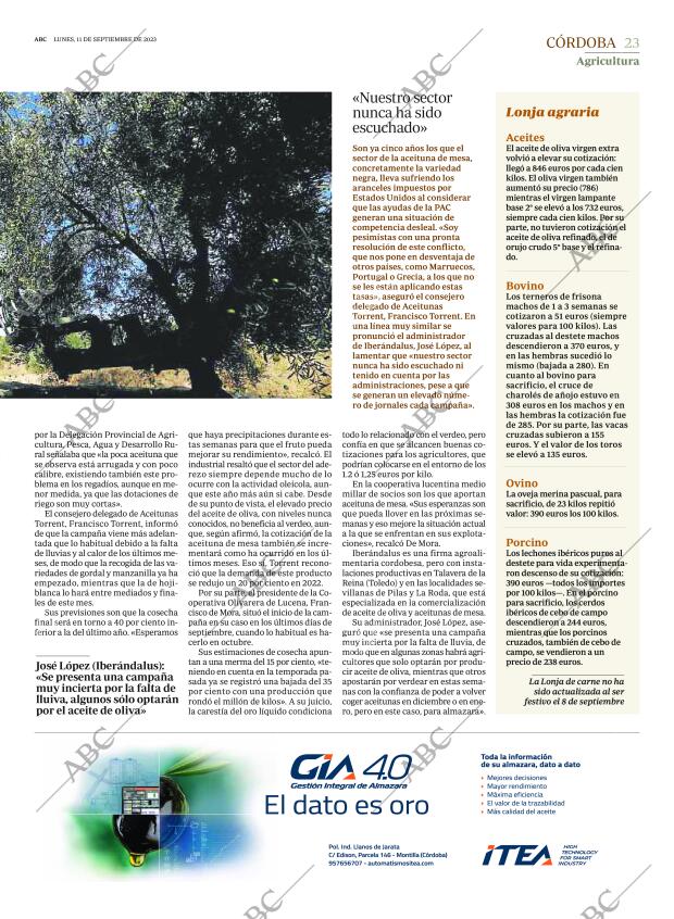 ABC CORDOBA 11-09-2023 página 23