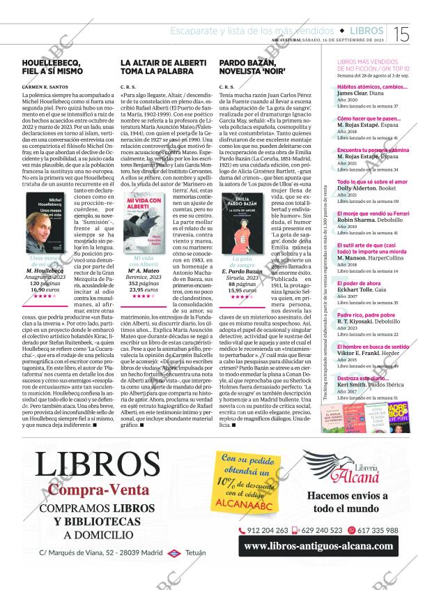 CULTURAL MADRID 16-09-2023 página 15