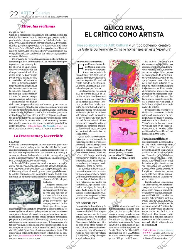 CULTURAL MADRID 16-09-2023 página 22