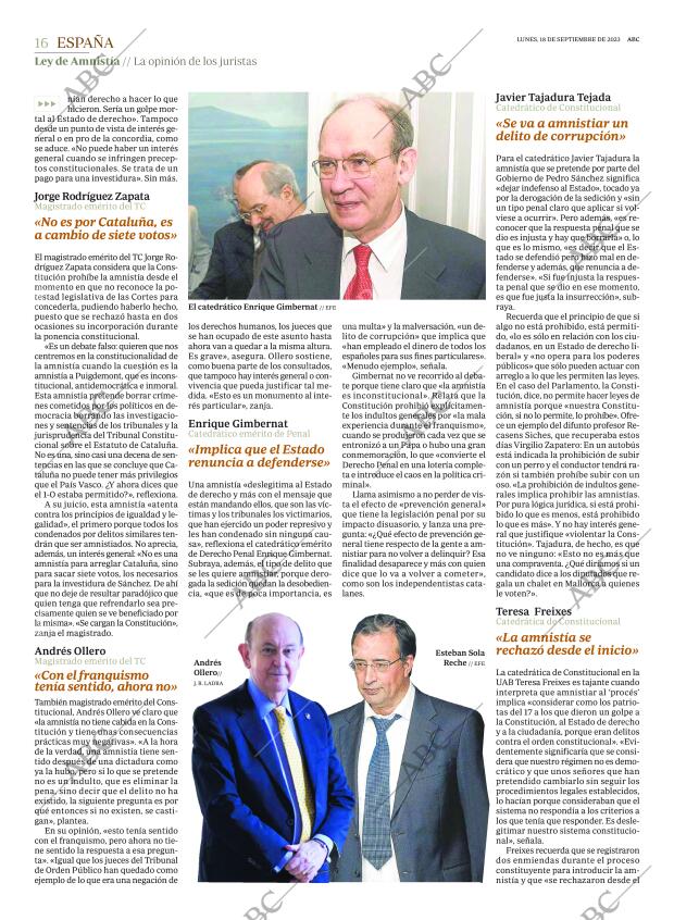 ABC MADRID 18-09-2023 página 16