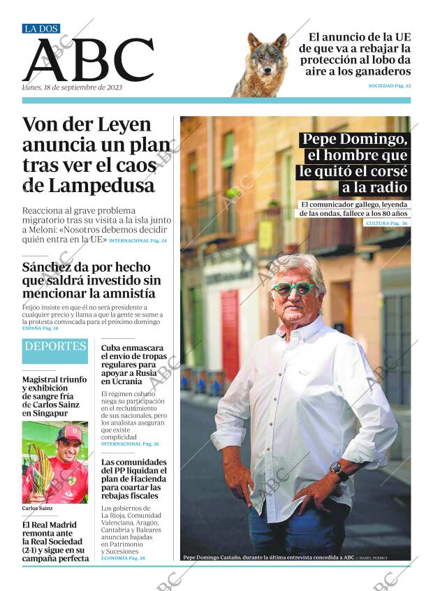 ABC MADRID 18-09-2023 página 2