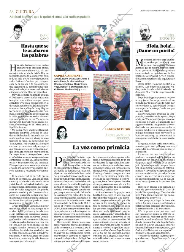 ABC MADRID 18-09-2023 página 38