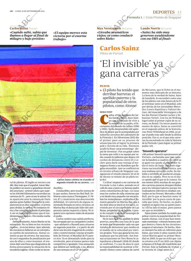 ABC MADRID 18-09-2023 página 43