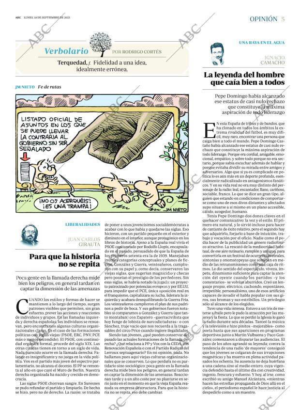 ABC MADRID 18-09-2023 página 5