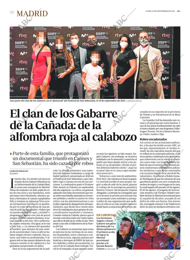 ABC MADRID 18-09-2023 página 50