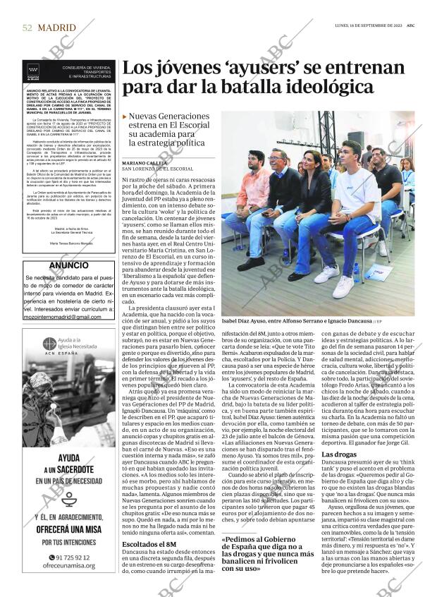 ABC MADRID 18-09-2023 página 52