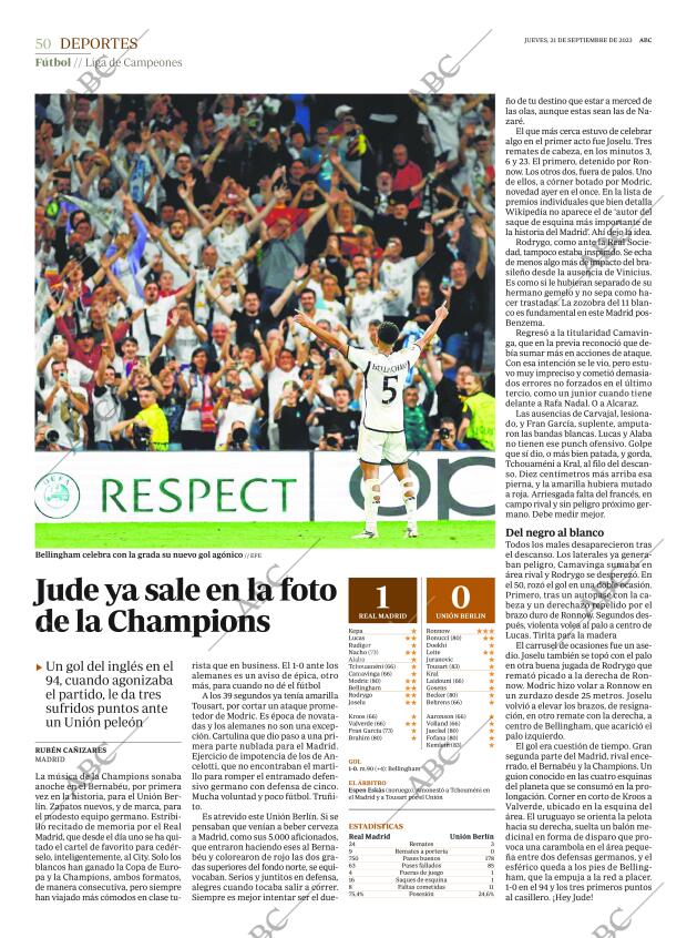 ABC MADRID 21-09-2023 página 50
