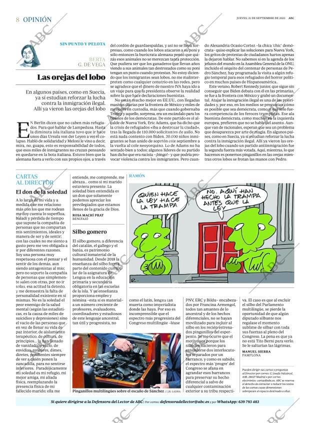 ABC MADRID 21-09-2023 página 8