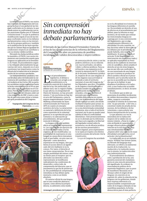 ABC MADRID 26-09-2023 página 15