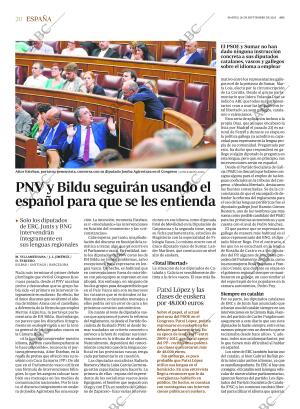 ABC MADRID 26-09-2023 página 20