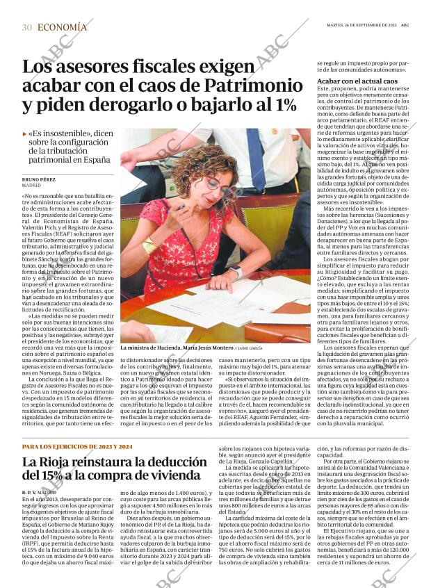 ABC MADRID 26-09-2023 página 30