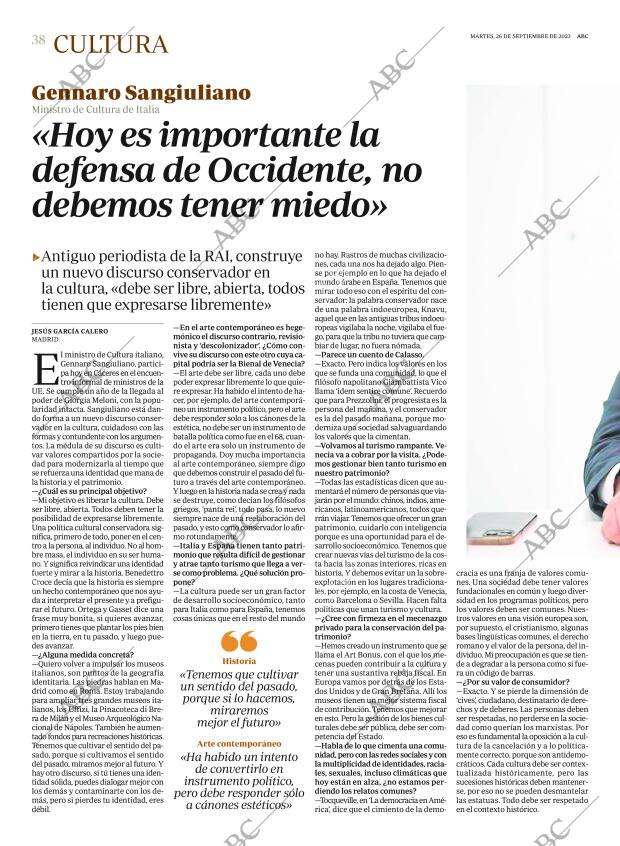 ABC MADRID 26-09-2023 página 38