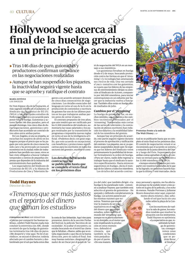 ABC MADRID 26-09-2023 página 40