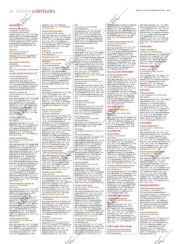 ABC MADRID 26-09-2023 página 58