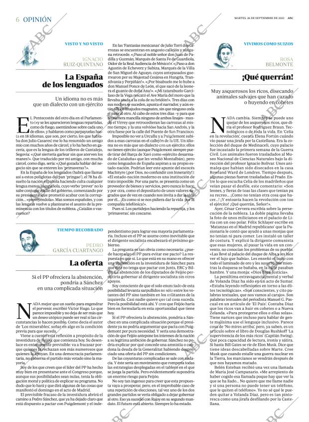 ABC MADRID 26-09-2023 página 6