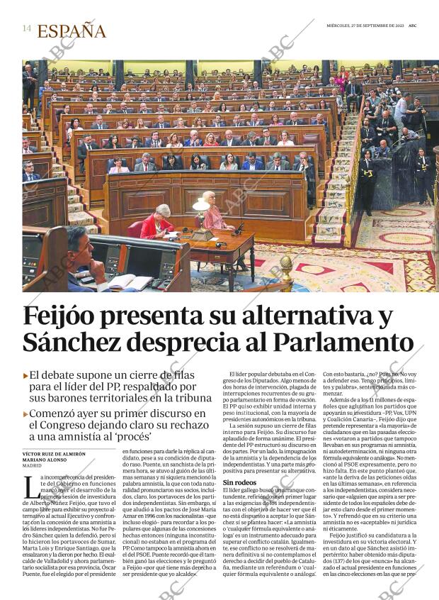 ABC MADRID 27-09-2023 página 14