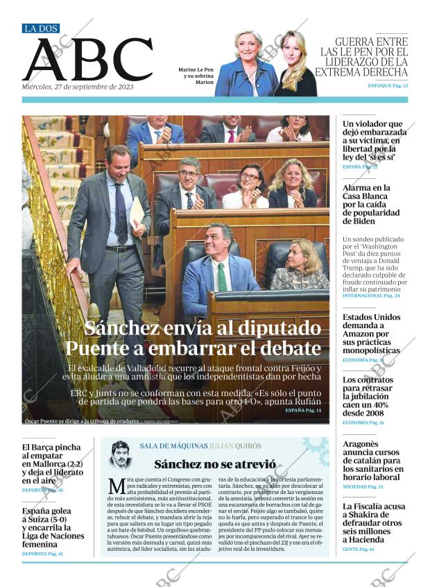 ABC MADRID 27-09-2023 página 2