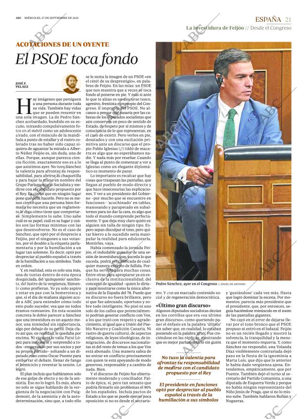 ABC MADRID 27-09-2023 página 21