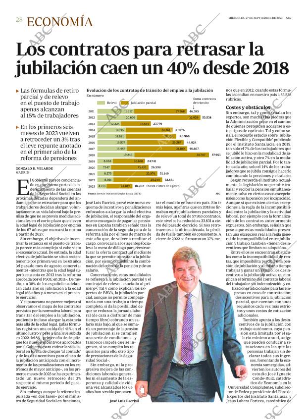 ABC MADRID 27-09-2023 página 28